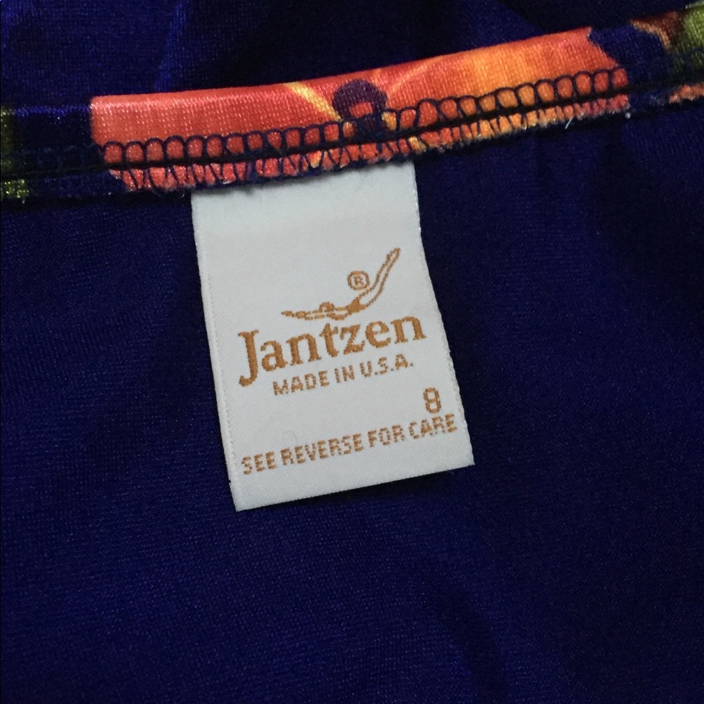 Jantzen Bikini Set Swimsuit Swimwear Floral Retro - Picture 6 of 8